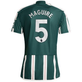 Manchester United Maguire 5 Precz Koszulki Piłkarskie 2023-24 Krótki Rękaw